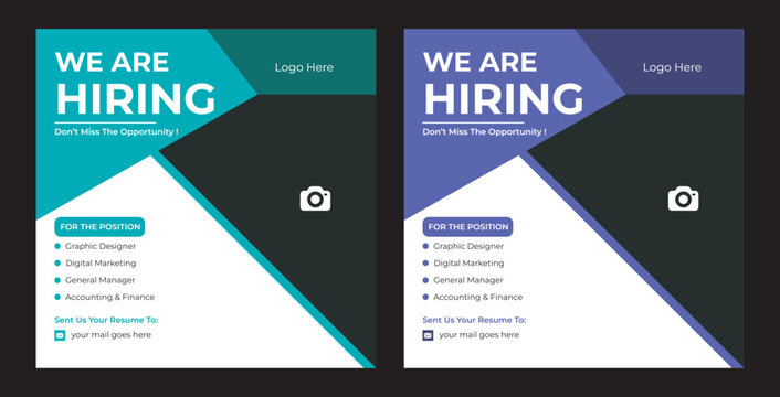 my mWe are hiring job vacancy social media post banner design template with green color. We are hiring job vacancy square web banner design. We are hiring job vacancy social media post banner design t