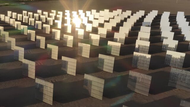 Reflecting the Sun: A Close-Up View of a Tower CSP Plant