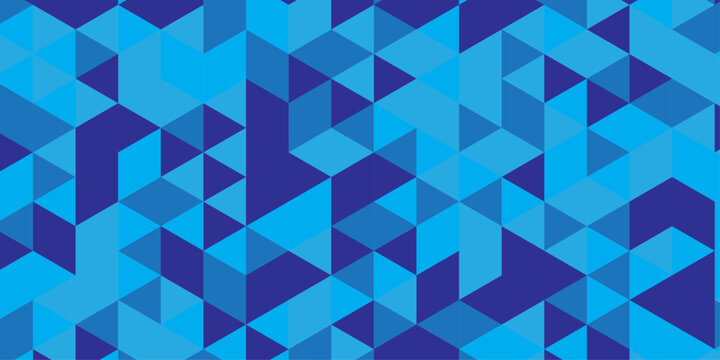 abstract paper origami blue and green square cube triangulated random cube low polygon triangle textile business web corporate creative design.