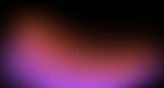 Abstract gradient background blur purple red black color soft light with dark vignette and smooth defocused texture