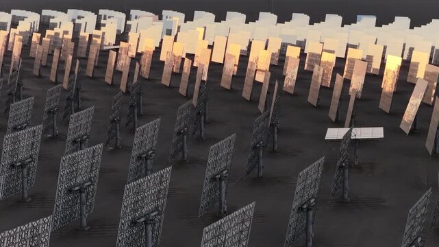 Reflecting the Sun: A Close-Up View of a Tower CSP Plant