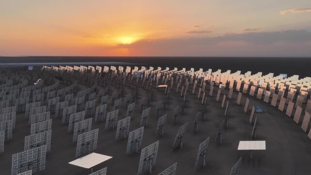 Hybrid power plant integrating concentrated solar power and photovoltaic power generation
