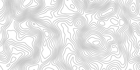 Black and white topographic map contour lines pattern background with topography abstract background cartography geography elevation illustration structure geometric © AbuTalha
