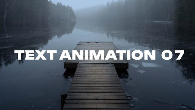 Modern Text Animation 07