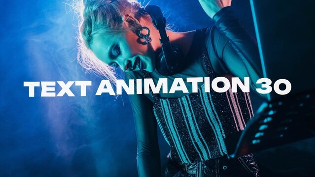 Modern Text Animation 30