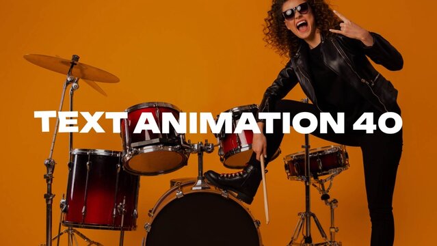 Modern Text Animation 40