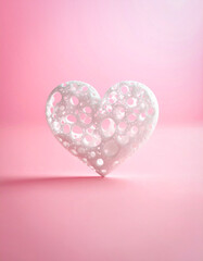 Fototapeta premium heart 3d