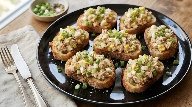 Gourmet stuffed potato croquettes on a rustic plate. Crispy appetizer with herbed filling, restaurant-style presentation.