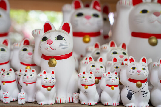 Gotokuji Temple aka Lucky Cat is located in Gotokuji 2-chome, Setagaya-ku, Tokyo. Soto Zen temple