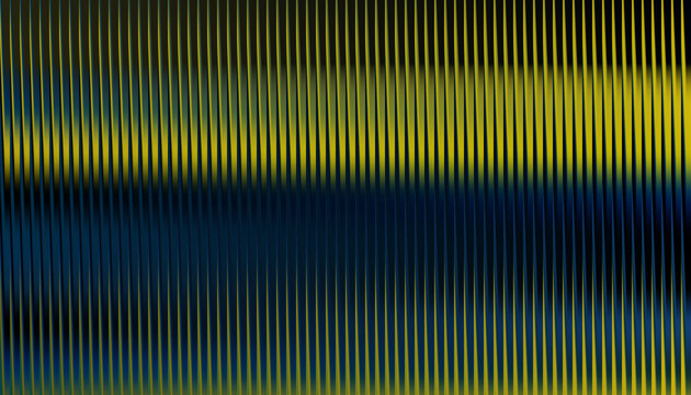 Glass bg texture Abstract background with vertical lines in yellow and dark blue gradient colors