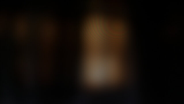 Dark background, abstract, scanline texture screen glow warm light effect on black backdrop
