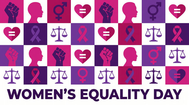 Vector illustration of diverse women holding hands in unity for women's equality day celebration with hand holding gender rights rainbow colors equality colourful diversity