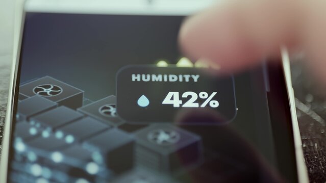 data center humidity reaches 42 percent