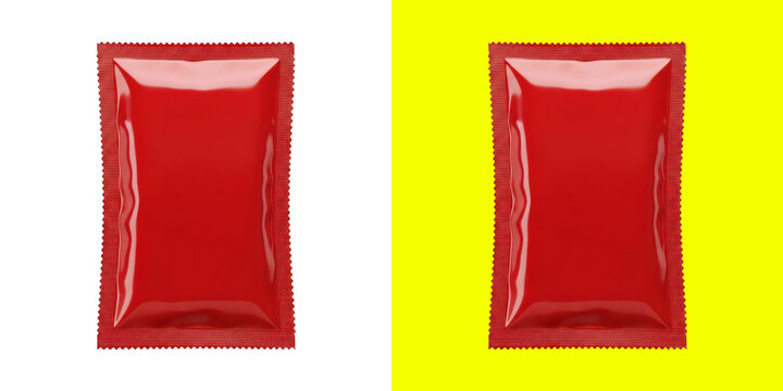 Shiny red rectangular button icon with a glossy surface finish for web and app interface design elements on digital screens