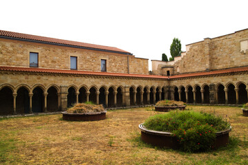 Fototapeta premium Gothic Arches of the San Francisco Cloister in Ourense Spain