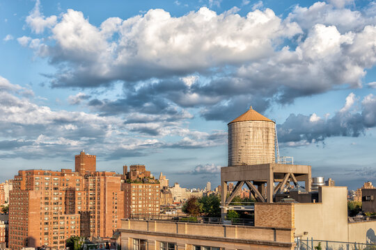 New York City in a Late Afternoon  Summer Sun