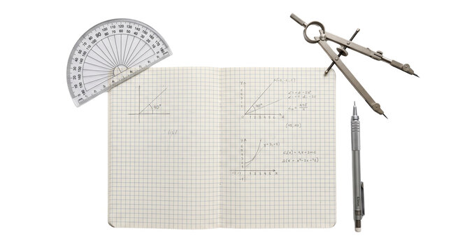 Geometry tools and notebook for mathematical studies.