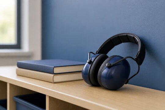 Sensory Friendly Classroom Object Detail Plain Unbranded Ear