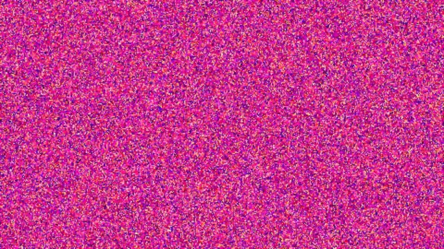 Digital noise texture with pink static television