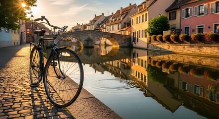 Fototapeta premium canal in bruges belgium