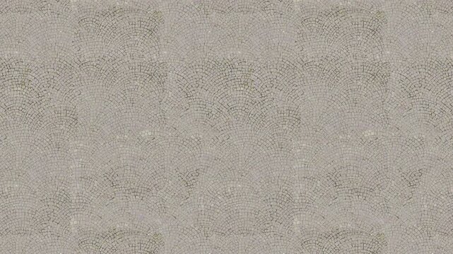 Elegant grey paving stone pattern forms a textured seamless loop background.