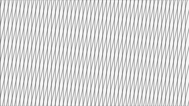 Minimalist abstract animation 4k background, with moving diagonal, lines and geometric, patterns