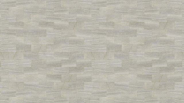 Modern Light Grey Stone Tile Seamless Loop Background Pattern