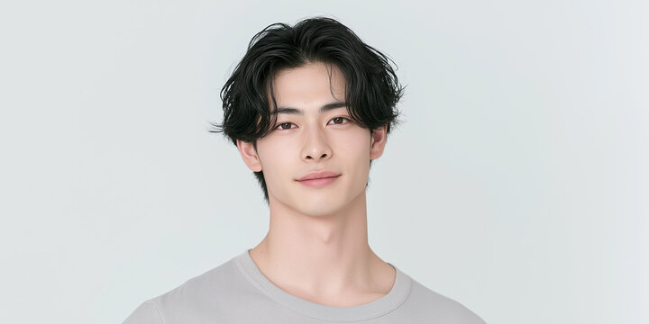 美容, 男性, メンズ美容, スキンケア, 化粧品, メンズコスメ, 若い男性, 美肌, アジア人, 日本人, フェイシャル, メンズメイク, 美容液, 保湿, クリーム, エイジングケア, 美容医療, メンズエステ, 美容クリニック, 肌ケア, ナチュラルメイク, 透明感, ツヤ肌, 清潔感, モデル, ポートレート, クローズアップ, ハンサム, 中性的, 韓国風, ヘアスタイル, メンズヘア