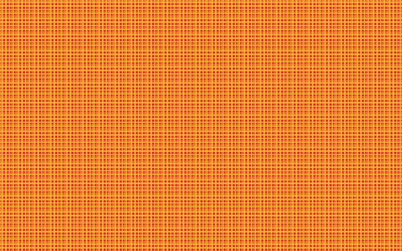 Abstract orange grid pattern background featuring a vibrant geometric texture with intersecting lines suitable for modern graphic design project layouts