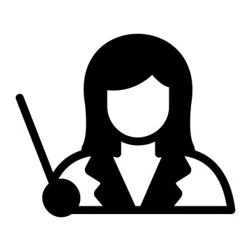 Teacher Solid icon