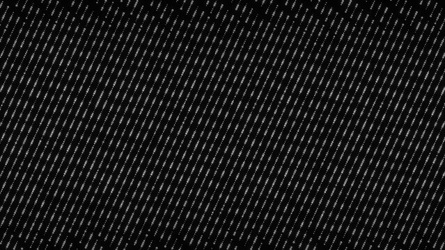White diagonal dot matrix pattern on black