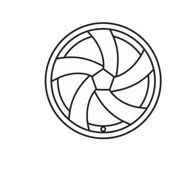 Abstract Circular Design with Geometric Elements