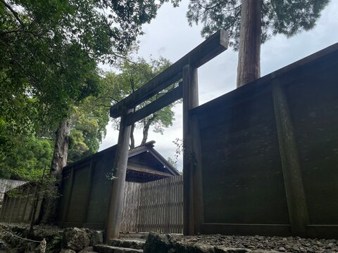 三重県伊勢神宮・外宮の豊受大神宮