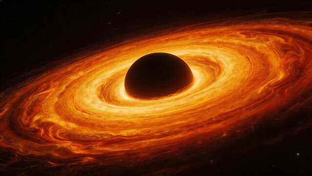 Black hole with accretion disk