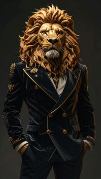 Lion portrait