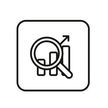 Minimalist Document File Icon with Outline Design for Business Reports and Digital Paper Management