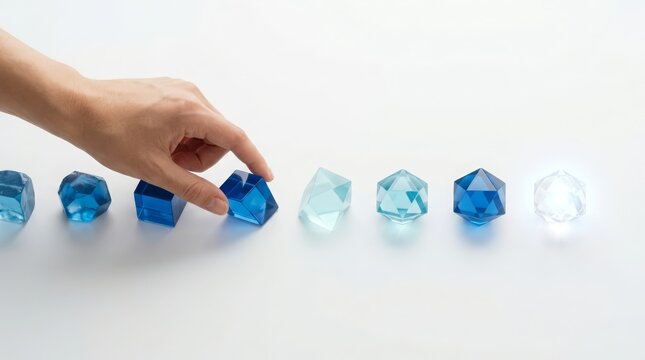 Conceptual image for predictive analytics, forecasting, data-driven decisions, business intelligence, and future planning