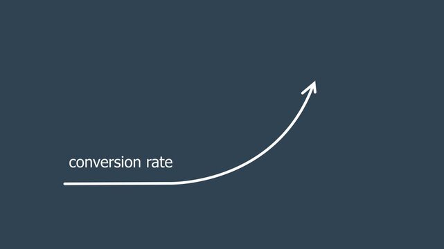 Conversion rate on alpha transparent background