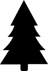 Obraz premium christmas tree vector illustration