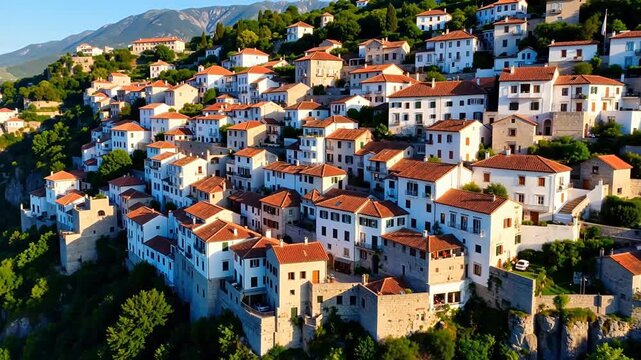 The Spectacular White Ottoman Houses of Berat Scaling the Mountainside