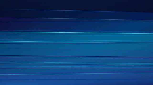 Abstract blue background with glowing horizontal lines for corporate tech connectivity
