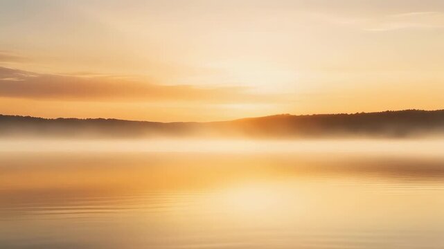 Abstract soft-focus image with warm brown and beige hues resembling a sunset
