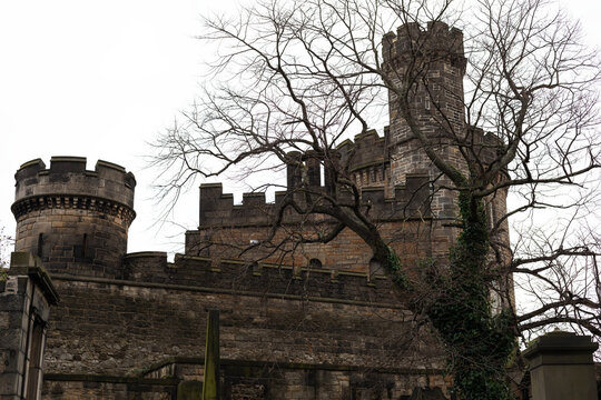 Old Observatory House on Calton Hill in Edinburgh, Scotland