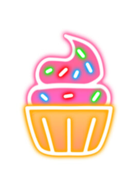 cupcake vector illustration