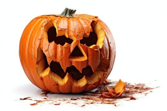 Halloween pumpkin food anthropomorphic.