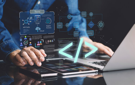 Deep learning with code programming.Workflow for smart work and new business development.