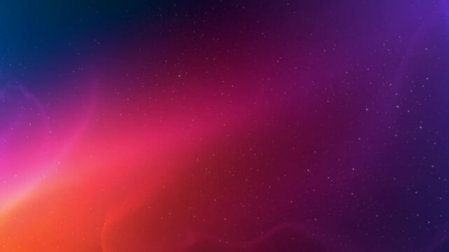 Abstract dark blue, purple and red gradient background with soft glowing light, subtle particles and spacious copy area for modern digital designs.