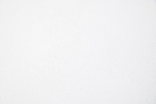 Pure White Painted Wall Texture with Fine Grain Stucco Surface.

