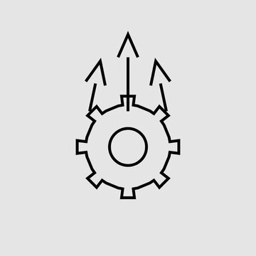 Animated System Optimization Icon Motion Graphic