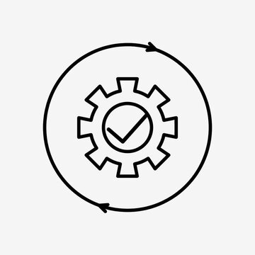 Animated Settings Process Motion Graphic